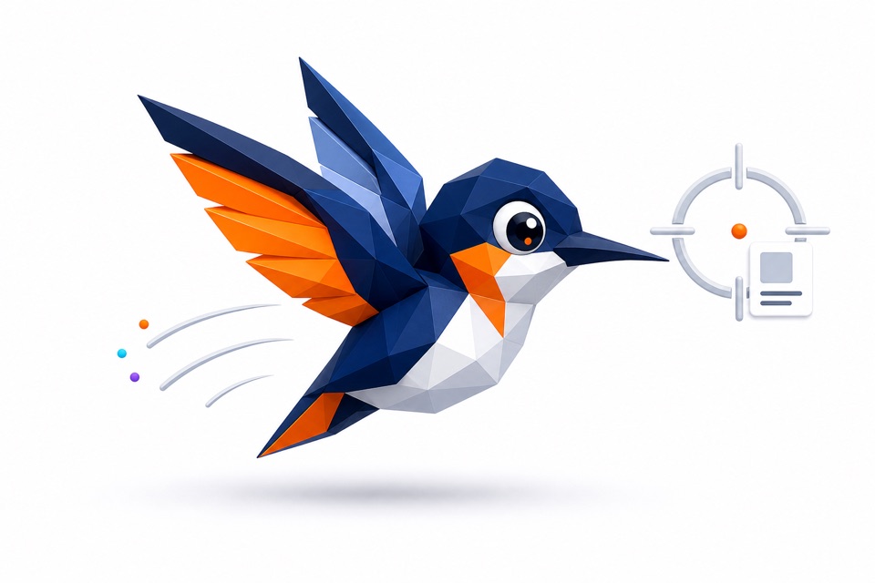 SRCbuy hummingbird searching for products